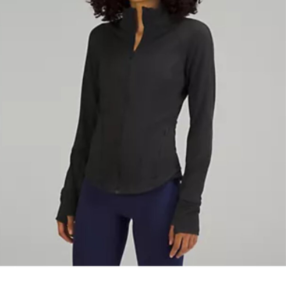 lululemon InStill Jacket Size 16 Black